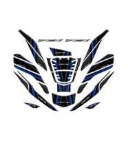 Honda PCX 2021 - 2024 Uyumlu Full Tank Pad 26 Parça SET 009