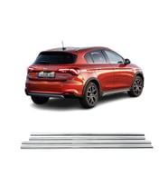Fiat Egea Cross Krom Cam Çıtası 4 Parça 2020 ve Üzeri