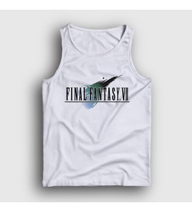 Presmono Unisex Beyaz Logo Final Fantasy Vii Atlet 436073tt