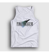 Presmono Unisex Beyaz Logo Final Fantasy Vii Atlet 436073tt