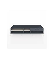 Kronos TV Ünitesi 2 Raflı Tek Çekmeceli  220x59x51 Antrasit-Aytaşı/Antrasit