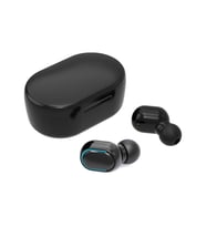 E7S TWS Bluetooth 5.0 Kulaklık Su Geçirmez Siyah