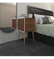 Kenzlife komodin hanami cvz 74*39*39 komidin ahşap ayaklı kitaplık ayakkabılık kapaklı arkalıklı (Karışık)