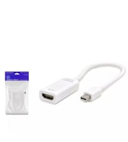 Hadron HDX7768 Mini DisplayPort to HDMI Çevirici Adaptör 4K 30Hz - Thunderbolt 2 Beyaz