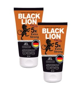 Black Lıon Jel Sertleştirmeli Büyütmeli Erkek Kremi 50Ml X 2 Adet