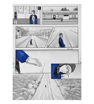 Bahar Günü Manga Tablo Ahşap Poster Dekoratif Kod3332