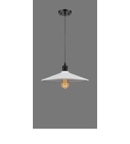 MYLİGHTS  SARKIT AVİZE BEYAZ AVİZE MODERN SPOR SAKIT  40 CM