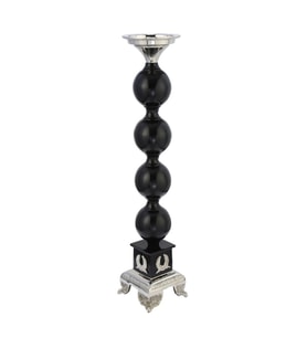 Vitale Bern Şamdan Siyah Silver 60 cm AK.IU0418