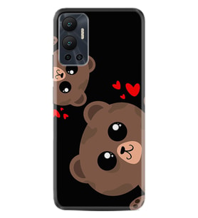 Infınix Hot 12 Kılıf Silikon Desen Özel Seri Love Animals 1780