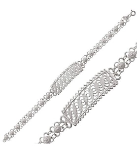 BEYPAZARI TELKARİ 925 AYAR GÜMÜŞ BİLEKLİK (Karışık)