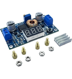 XL4015 75W 5A Dc-Dc Voltmetre Ekranlı (3digits) Voltaj Düşürücü Modül