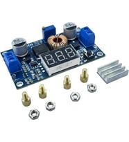  XL4015 75W 5A Dc-Dc Voltmetre Ekranlı (3digits) Voltaj Düşürücü Modül