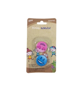 Headlice Stopper Doğal Kokulu Bit Rozeti 2 li Mavi ve Pembe