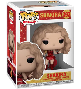 Funko Pop! Rocks: Shakira (Super Bowl Glitter) (Krem)