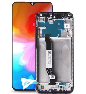 Xiaomi Redmi Note 8 Lcd Çıtalı Ekran Dokunmatik (Mavi)