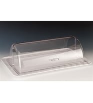 MELAMİN ALTLI POLYCARBONAT ROLLTOP KAPAKLI FANUS