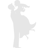 Düğün Arabası Araba Oto Sticker 20cm Beyaz Renk