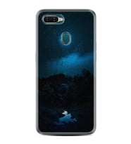 Oppo A5S A15 A16 A54 A55 A73 A74 Kılıf Desemli Silikon Gece 1633
