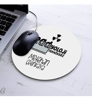 İsimli Radyoloji Teknikeri Temalı Yuvarlak Mousepad
