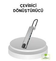 Northcity Tip-C Dönüştürücü Hub – Kompakt, Hızlı ve Çoklu Portlu Çözüm