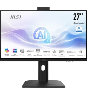 MSI AIO 27 WQHD ULTRA 7 155H-16GB DDR5 RAM-1TB NVME-FDOS / MODERN AM273QP AI 1UM-419XEU
