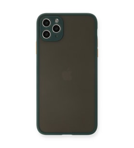Iphone 11 Pro Max Kılıf Montreal Silikon Kapak - Yeşil