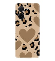 Xiaomi Redmi A5 4G Kılıf Boutique Baskılı Resimli Leopar Kalp Pcode -068