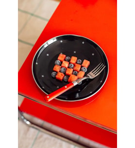 Star Emaye Pasta/Sunum Tabağı 21Cm