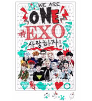 Exo We Are One Puzzle 240 Parça Yapboz