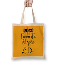 Funny Dog Lover Gift For Women Men Bez Çanta Uzun Saplı
