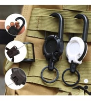 Çelik Halatlı Anahtarlık - Karabina Kancalı - 68 cm Halat Kablo