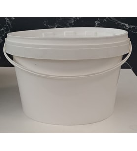 3 LİTRE PLASTİK KOVA - BEYAZ - 3 LT SAPLI - SIZDIRMAZ KİLİTLİ ÇOK AMAÇLI KAPAKLI KOVA - BOYA KOVASI , ZEYTİN KOVASI , SAKSI VB ALANLARDA KULLANILABİLİR - GIDA UYUMLU DEĞİLDİR