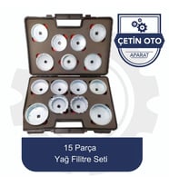 15 Parca Yağ Filitre Seti