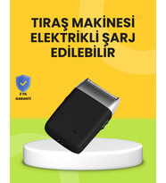Sessiz Güçlü ve Şık: Erkeklere Özel Şarjlı Tıraş Makinesi