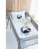 %100 Delux Pamuk Isme Özel 70x120 Park Yatak Nevresim Takımı