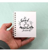 Öğrenciye Hediye Good Morning Not Defteri
