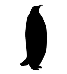 PENGUEN FOLYO STİCKER 60cm Uzunluk (Karışık)