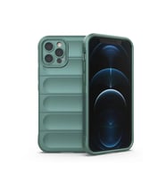 Newface Apple iPhone 12 Pro Kılıf Optimum Silikon - Koyu Yeşil