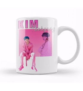 BTS Kim Taehyung V 90s Kupa Bardak Porselen