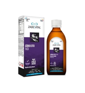 Zade Vital Çörek Otu Yağı 150 ml Sıvı Cam Şişe