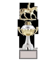 ODAK KUPA - Figürlü Kupalar - At / Binici Figürlü Kupalar FG-046 B - 32 cm