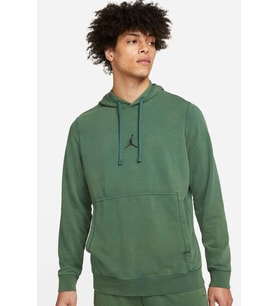 Nike Jordan Dri Fit Men's Fleece Pullover Hoodie Erkek Kapüşonlu Sweatshirt Yeşil