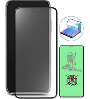 Apple iPhone X / Xs Kırılmaz Cam Mat Tam Kaplayan Ekran Koruyucu Screen Protector (Şeffaf)