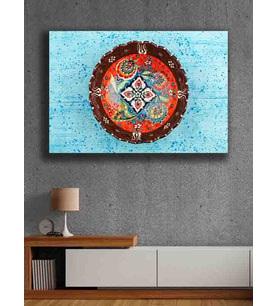 Koç stüdyo Modern tasarım kanvas tablo 50x70 (Çok Renkli)