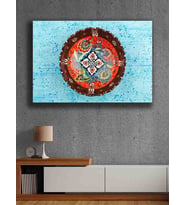 Koç stüdyo Modern tasarım kanvas tablo 50x70 (Çok Renkli)