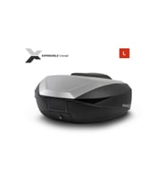 Motosiklet Arka Çanta SH-59X litre Üç Kademeli Kapaklı Genişleyebilir Model Motor Arka Topcase 59lt
