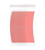 Walker Tape Sensi Tak™ Poly Alt Yapılar Için Protez Saç Bandı Oval ''c'' (2,0CM X 7,5CM) 36 Adet