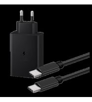 Şarj Aleti Hızlı Güvenli Şarj 65W USB  Type C Uçlu Kablolu Şarj Aleti (Siyah)