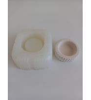 KÜÇÜK TEKLİ MUMLUK KALIBI (Şeffaf)