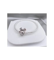 Charm Uyumlu Yılan Bileklik, Disney Minnie Mouse, Tüm Boyutlar